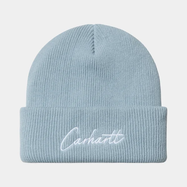 Fashion Carhartt WIP Watcher Beanie Misty Sky / White