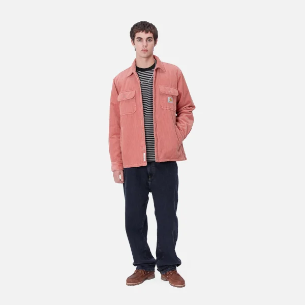 Clearance Carhartt WIP Whitsome Shirt Jac Dusty Rose