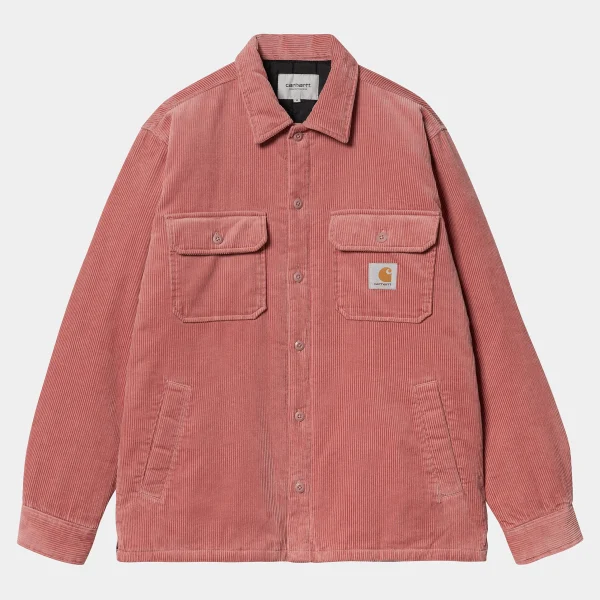 Clearance Carhartt WIP Whitsome Shirt Jac Dusty Rose