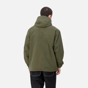 Cheap Carhartt WIP Windbreaker Pullover (Winter) Office Green / White