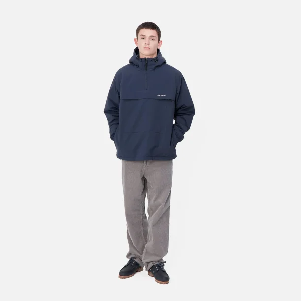 Sale Carhartt WIP Windbreaker Pullover (Winter) Air Force Blue / White